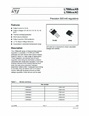 DataSheet L78M15AC pdf